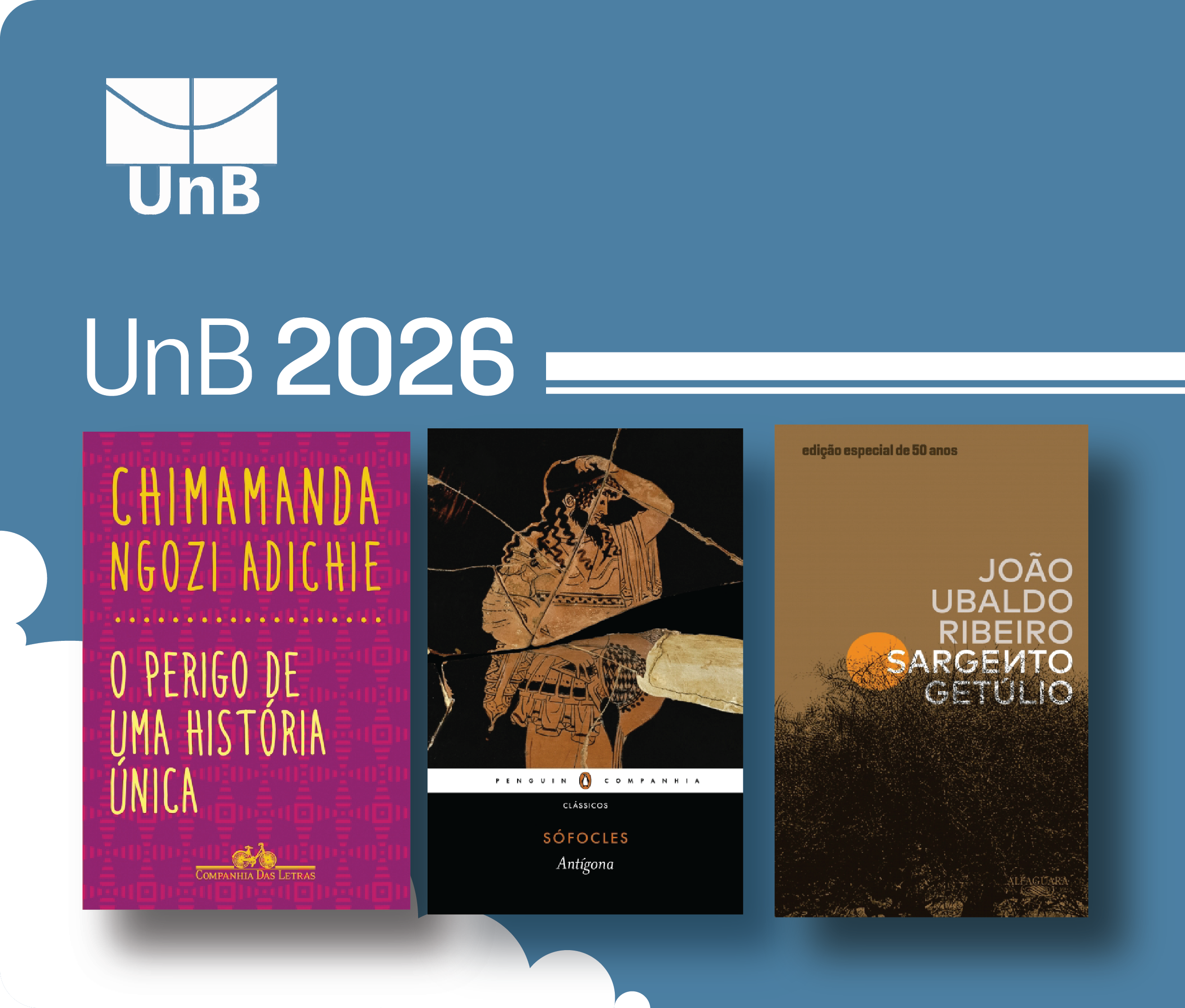 obras da companhia selecionadas para o vestibular UNB 2026