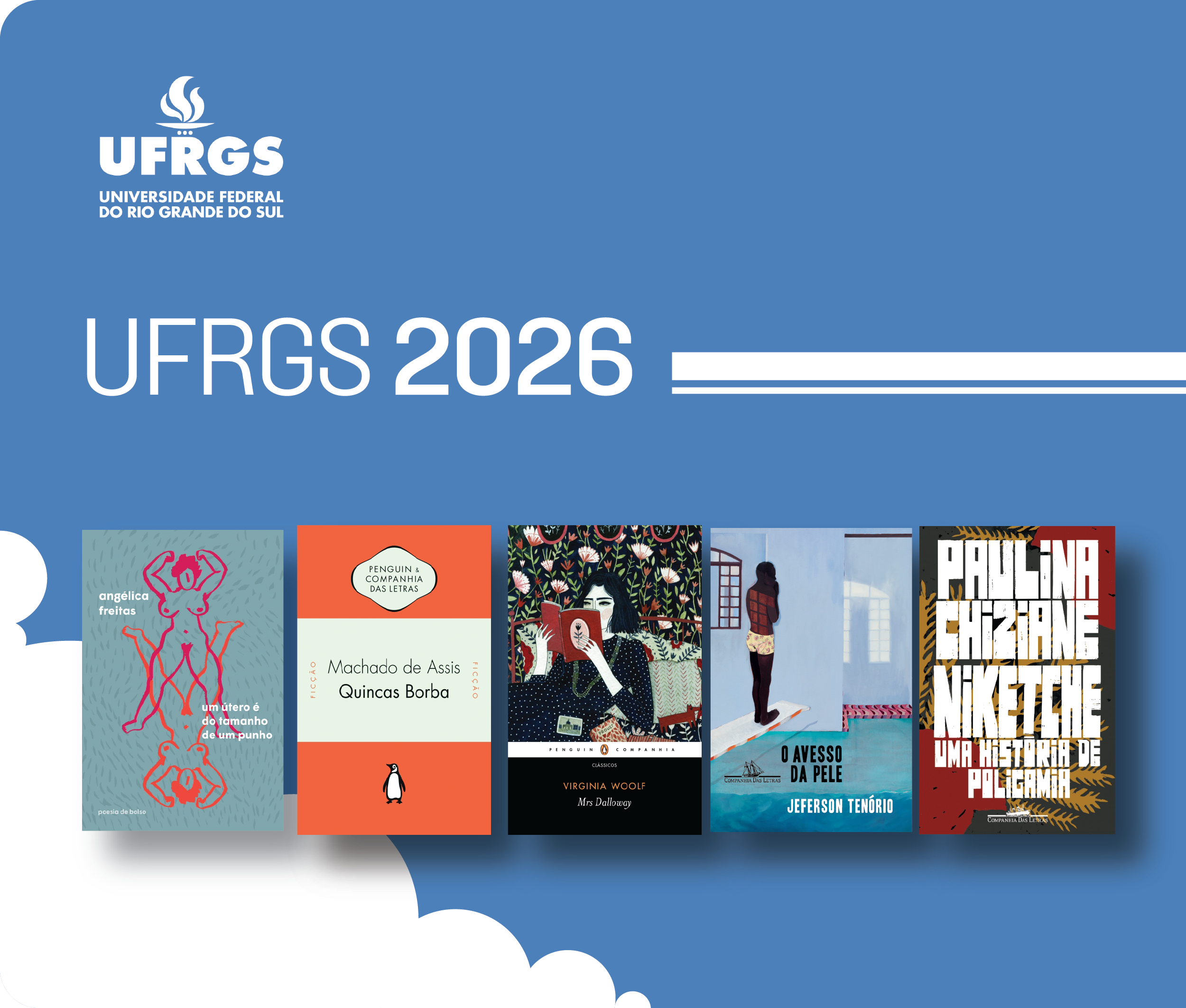 obras da companhia selecionadas para o vestibular UFRGS 2026