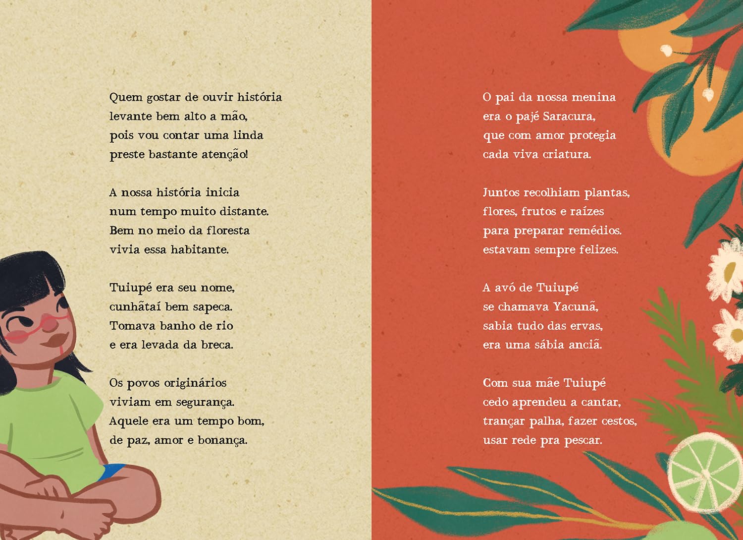 Ilustração de 'Tuiupé e o maracá mágico'