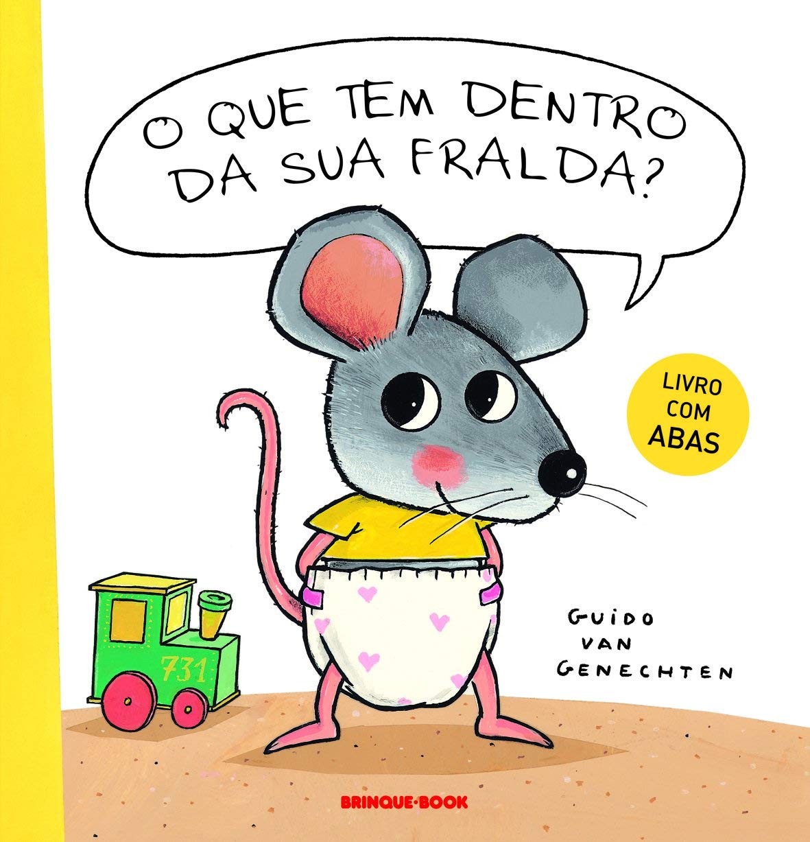 Capa de 'O que tem dentro da sua fralda'