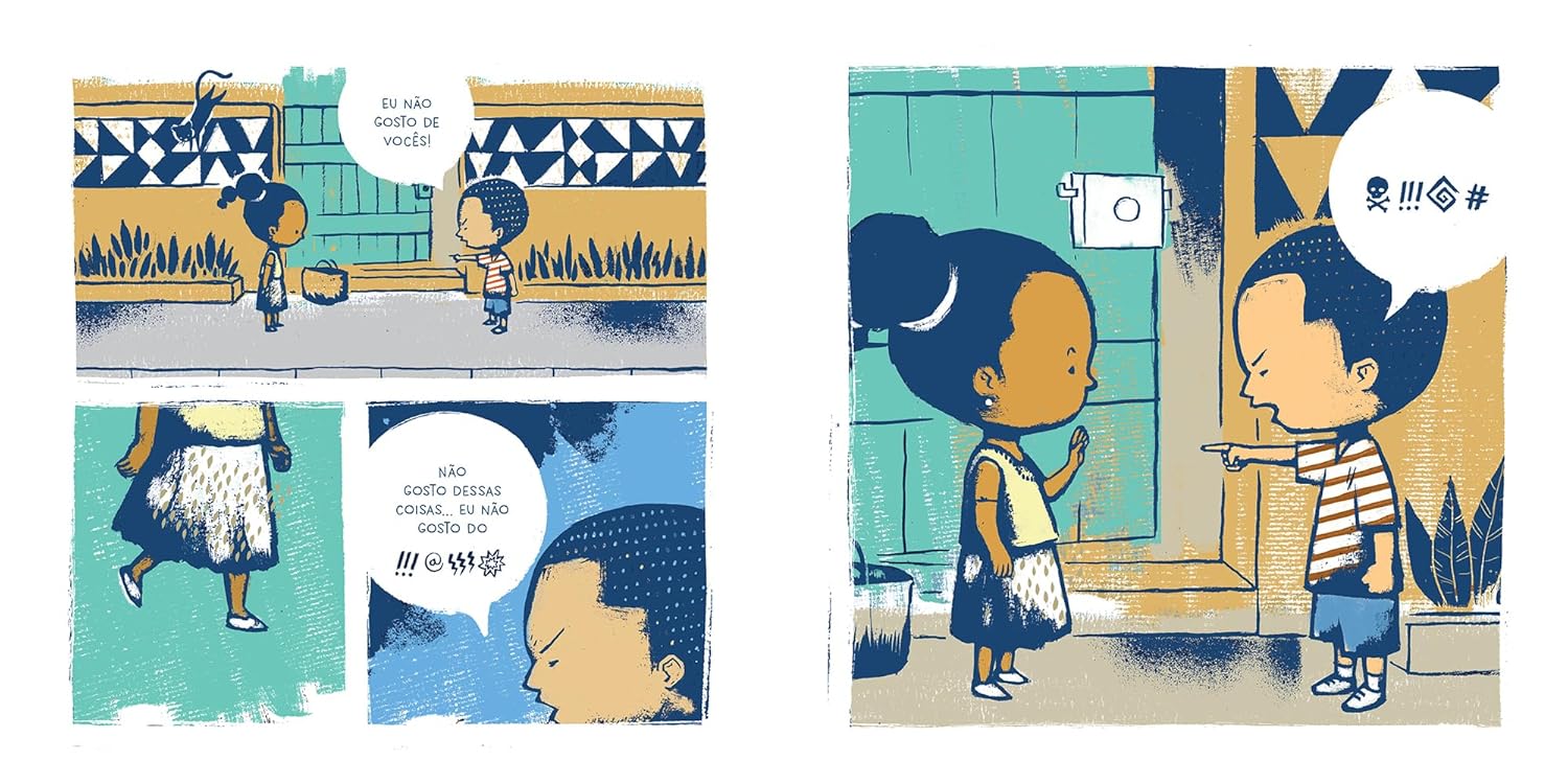 Ilustração de Luanda no terreiro