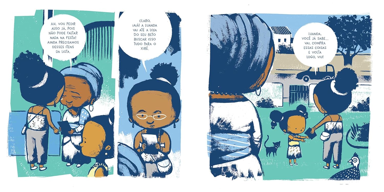 Ilustração de 'Luanda no terreiro'