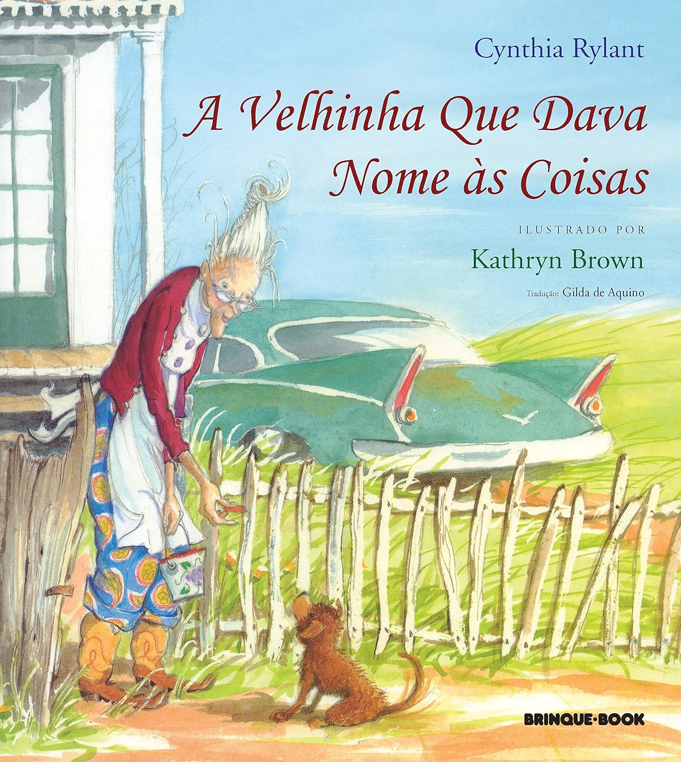 Capa de 'A velhinha que dava nome às coisas'