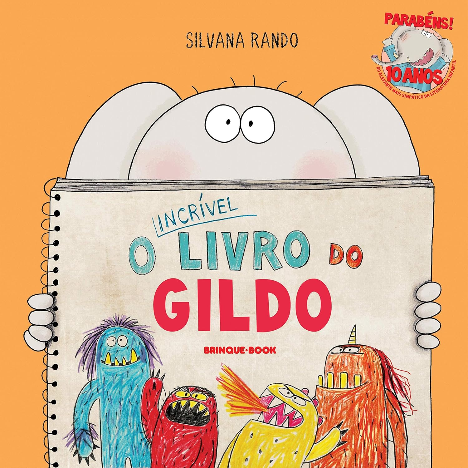 Capa de 'O incrível livro do Gildo'