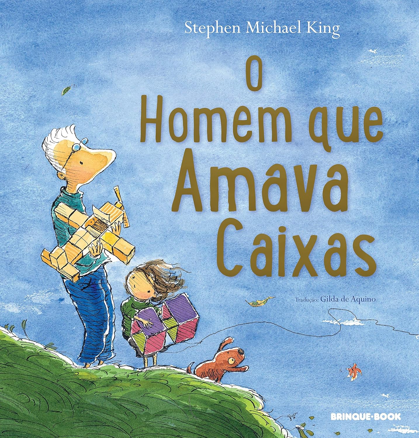capa de 'o homem que amava caixas'