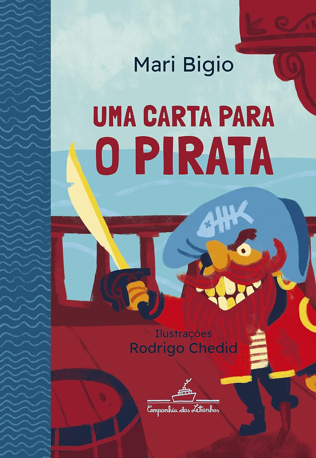 Capa de 'Uma carta para o pirata'