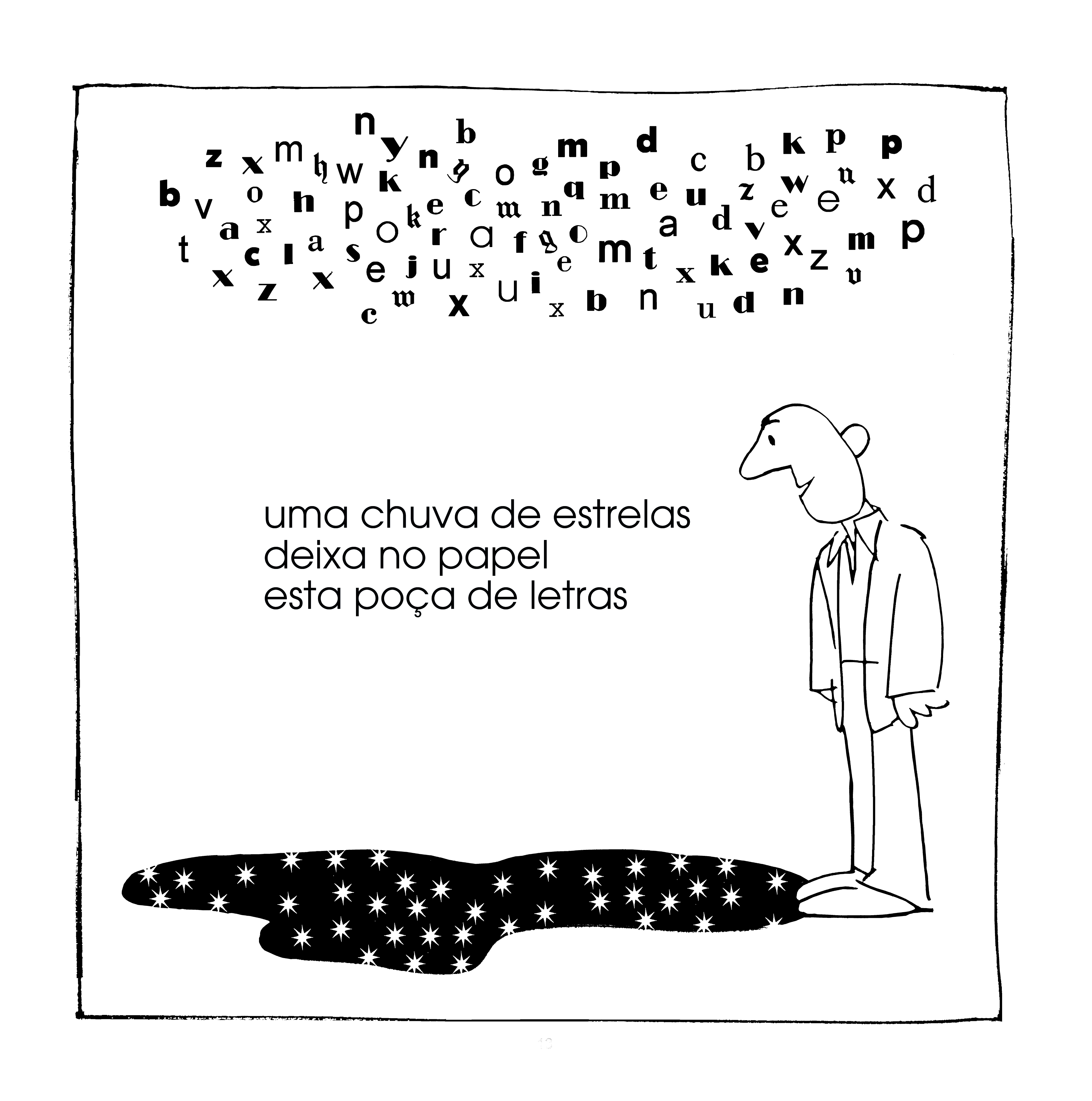 Ilustração de 'O bicho alfabeto'
