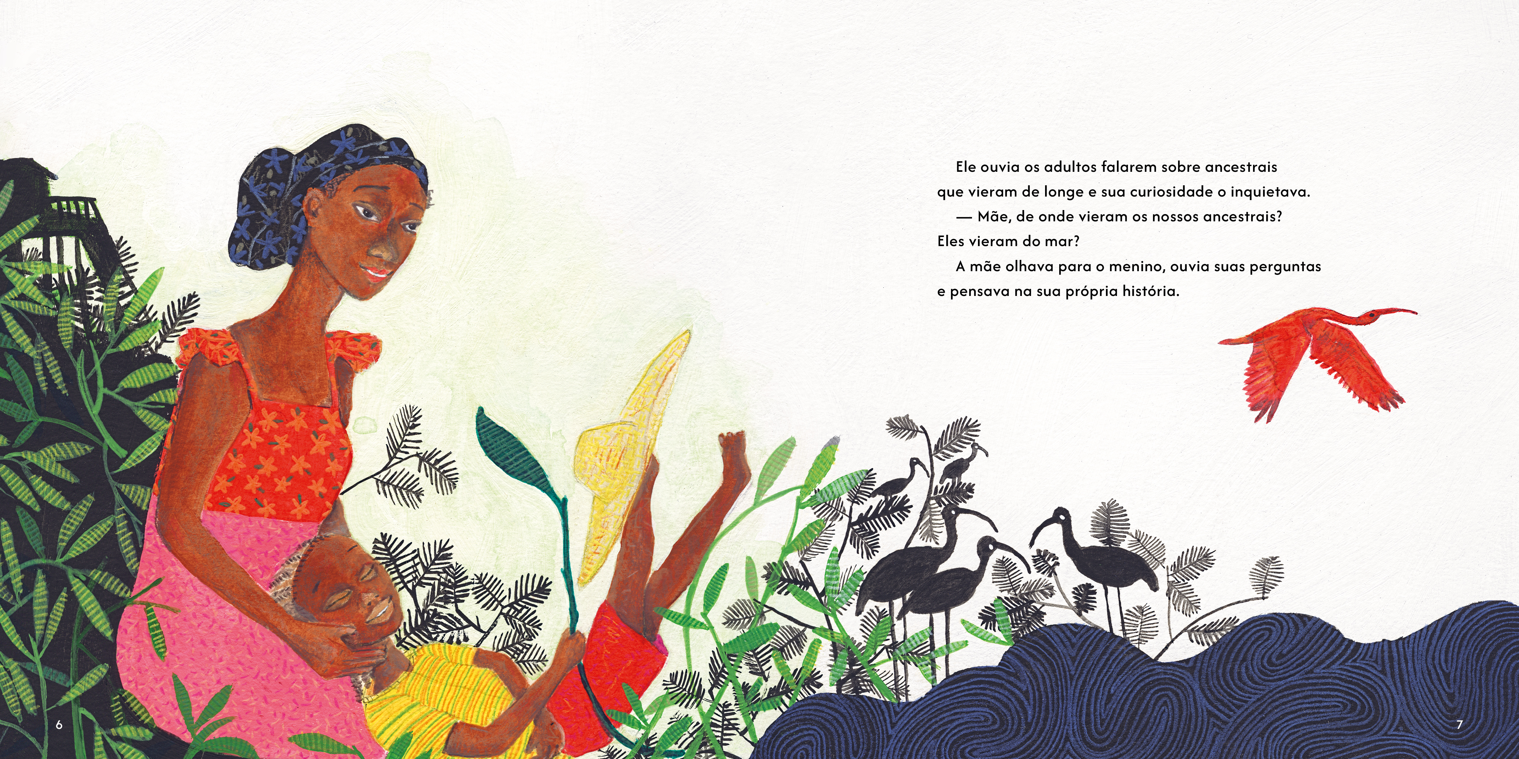 Ilustração de 'Tudo é mar'