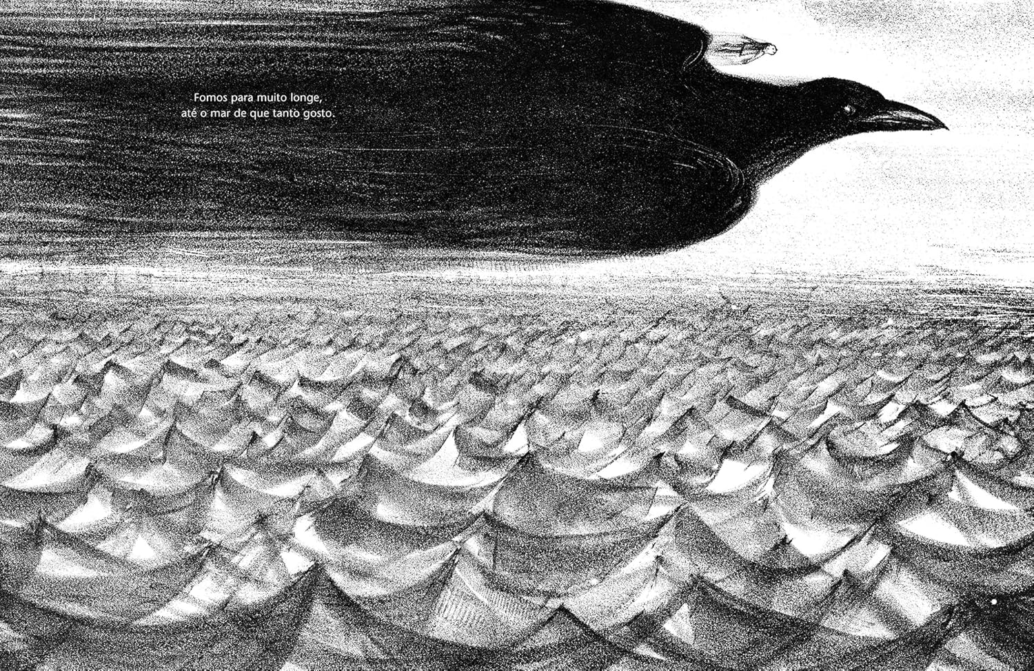 Ilustração de 'Pássaro preto'