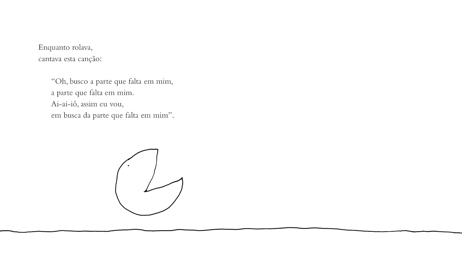 Ilustração de 'A parte que falta'