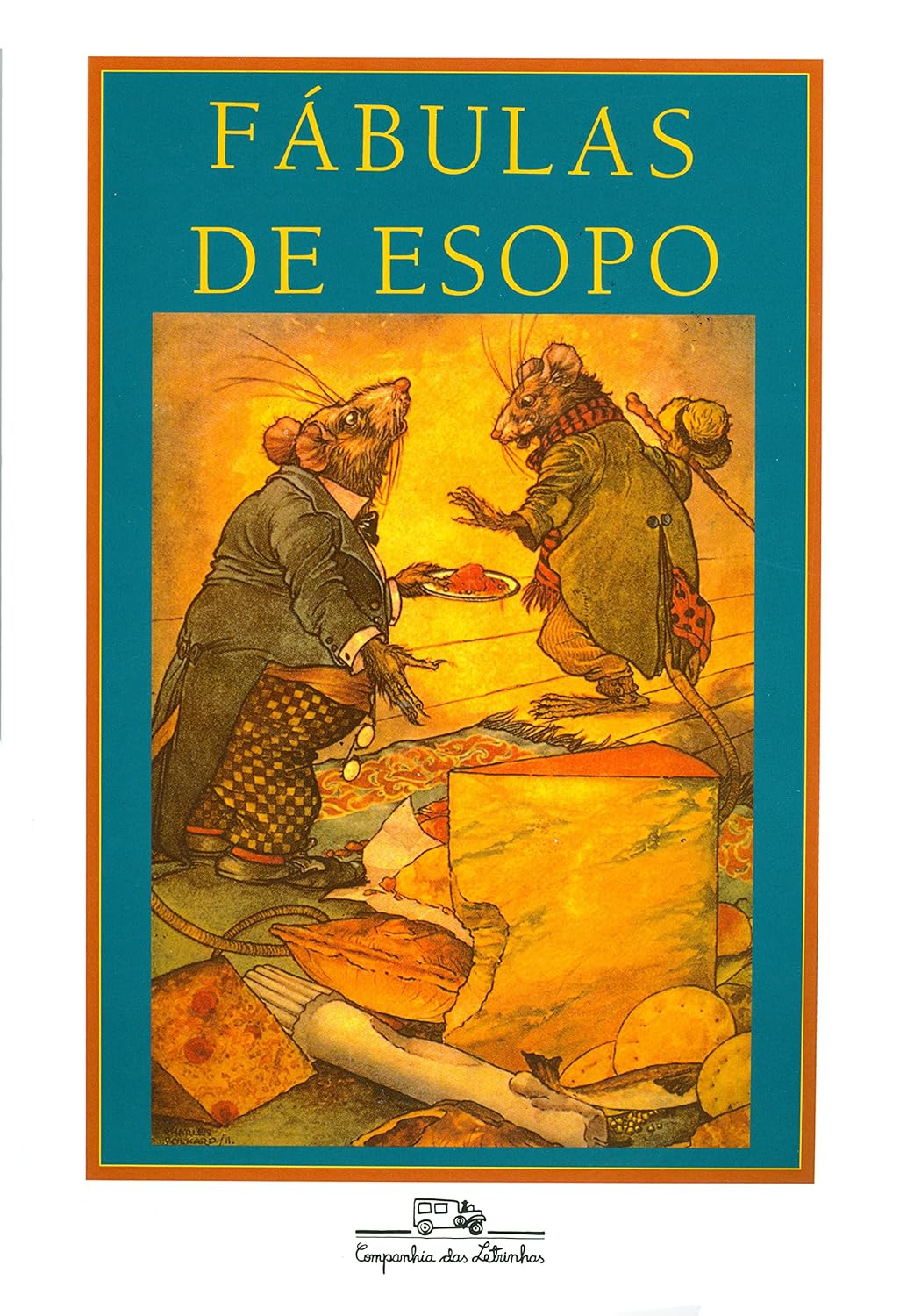 Capa de As fábulas de esopo