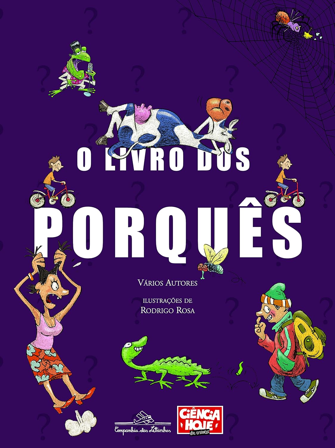 Ilustração de 'O livros dos porquês'