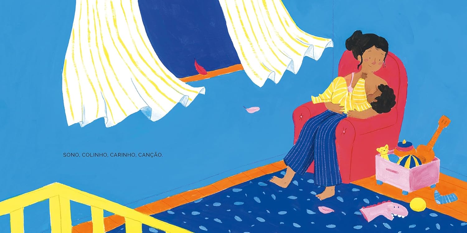 Ilustração de 'Berço, balanço, colinho, neném'