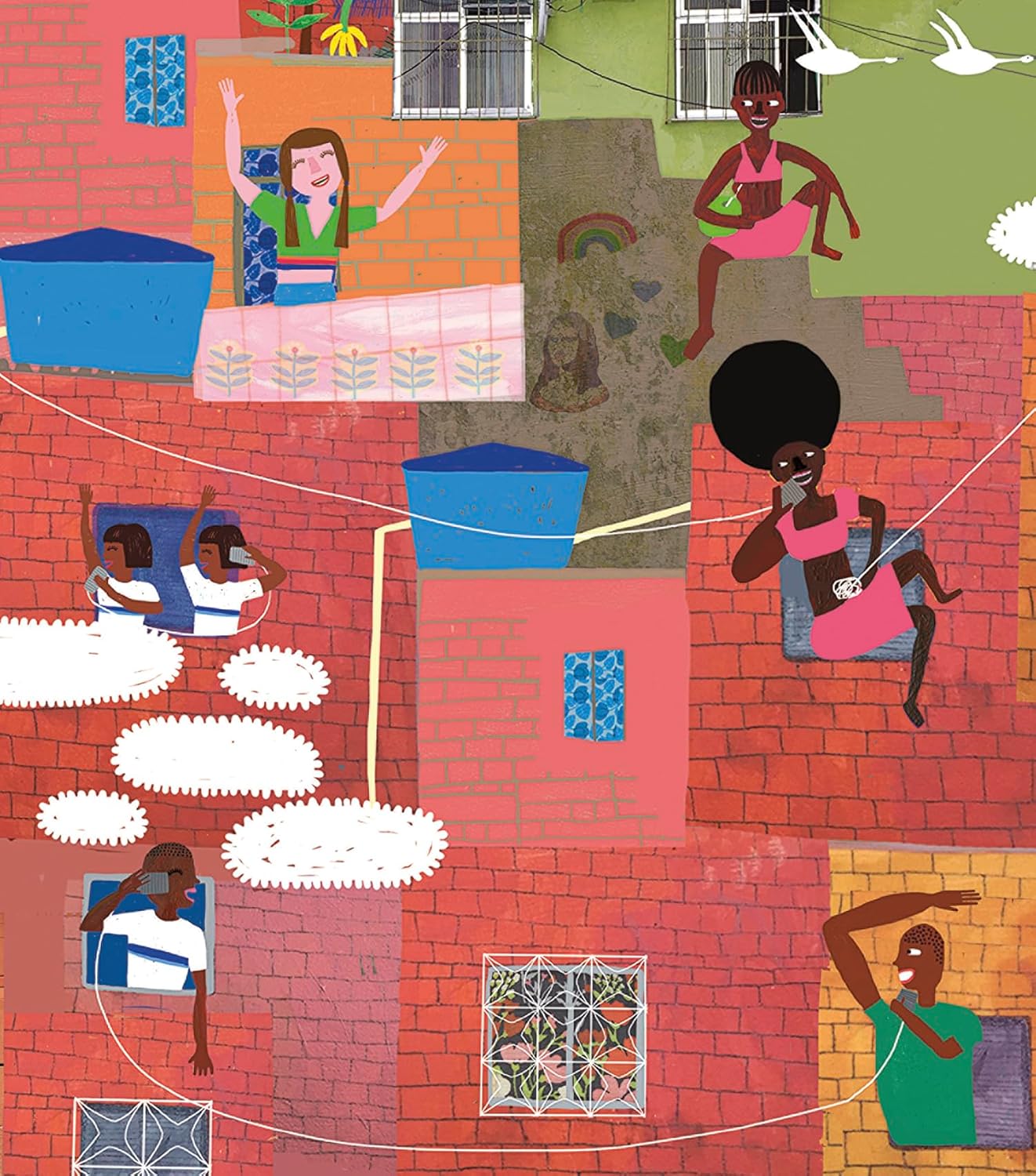 Ilustração de 'Da minha janela'