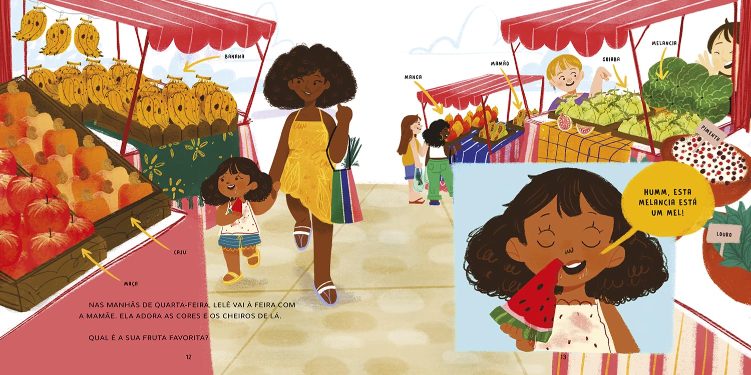 Ilustração de 'Lele é pequenninha'