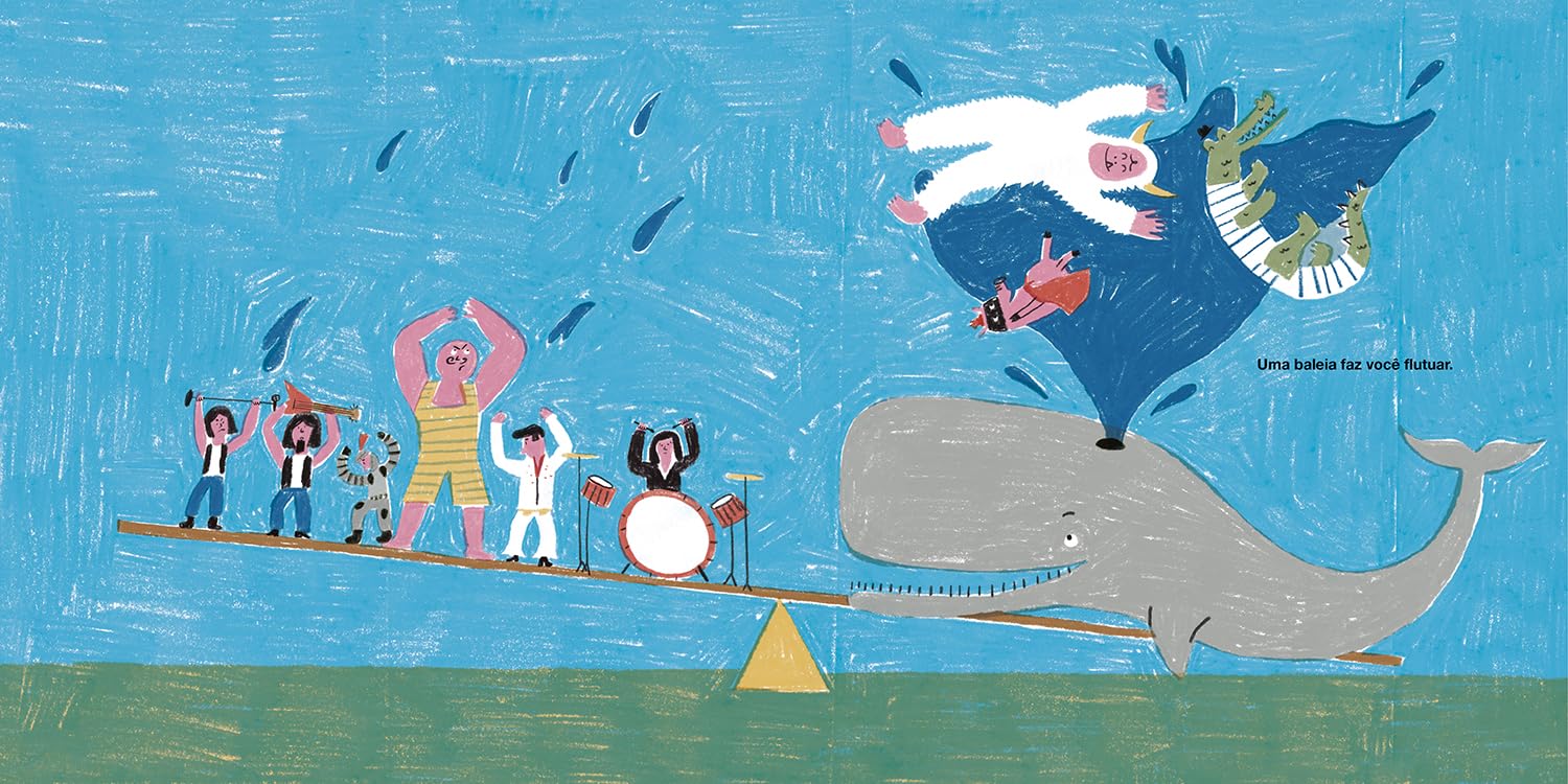 Ilustração de 'A gangorra'