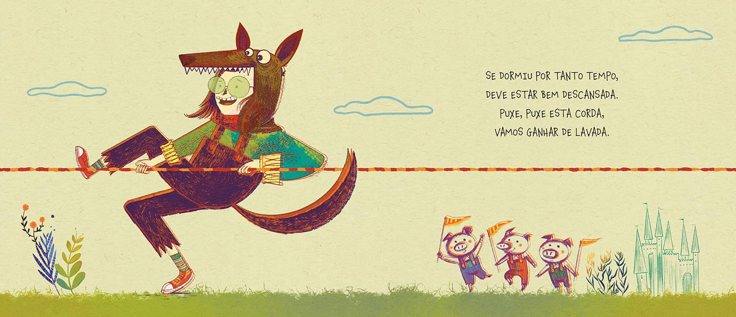 Ilustração de puxa! puxa!