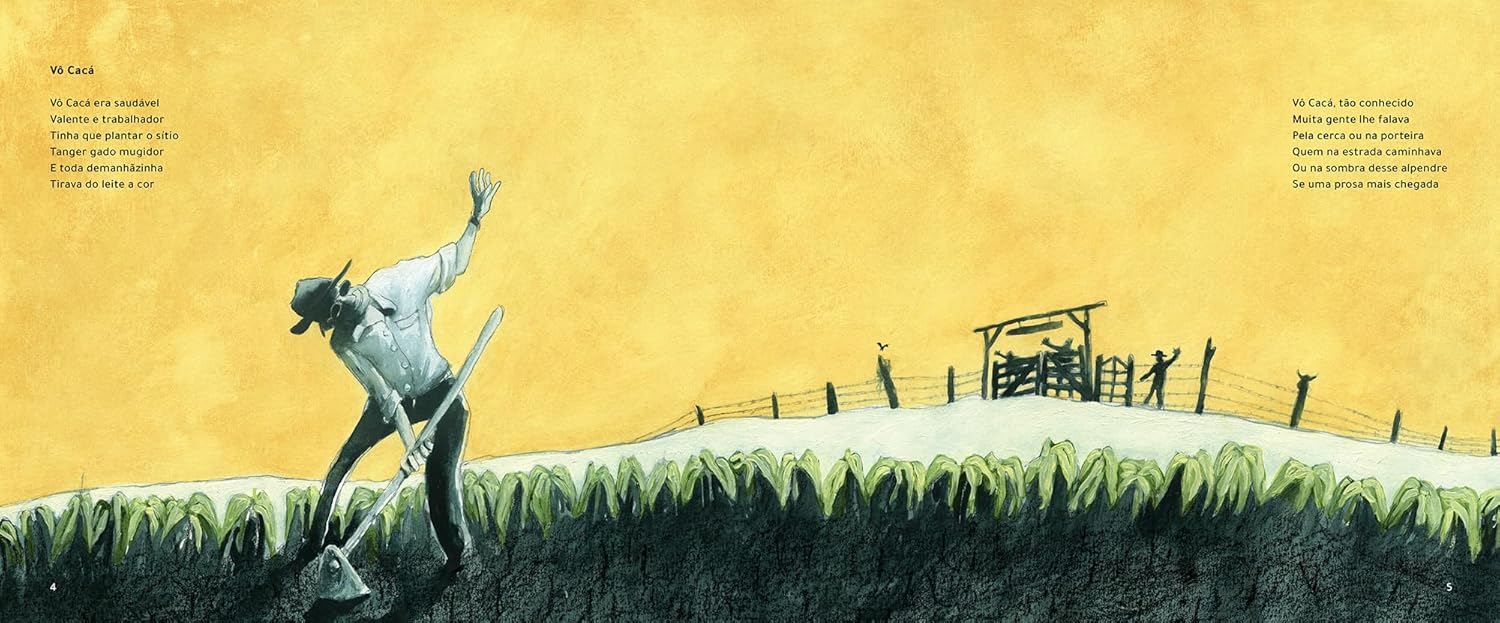 Ilustração de 'Bento vento tempo', vencedor do Jabuti 2025