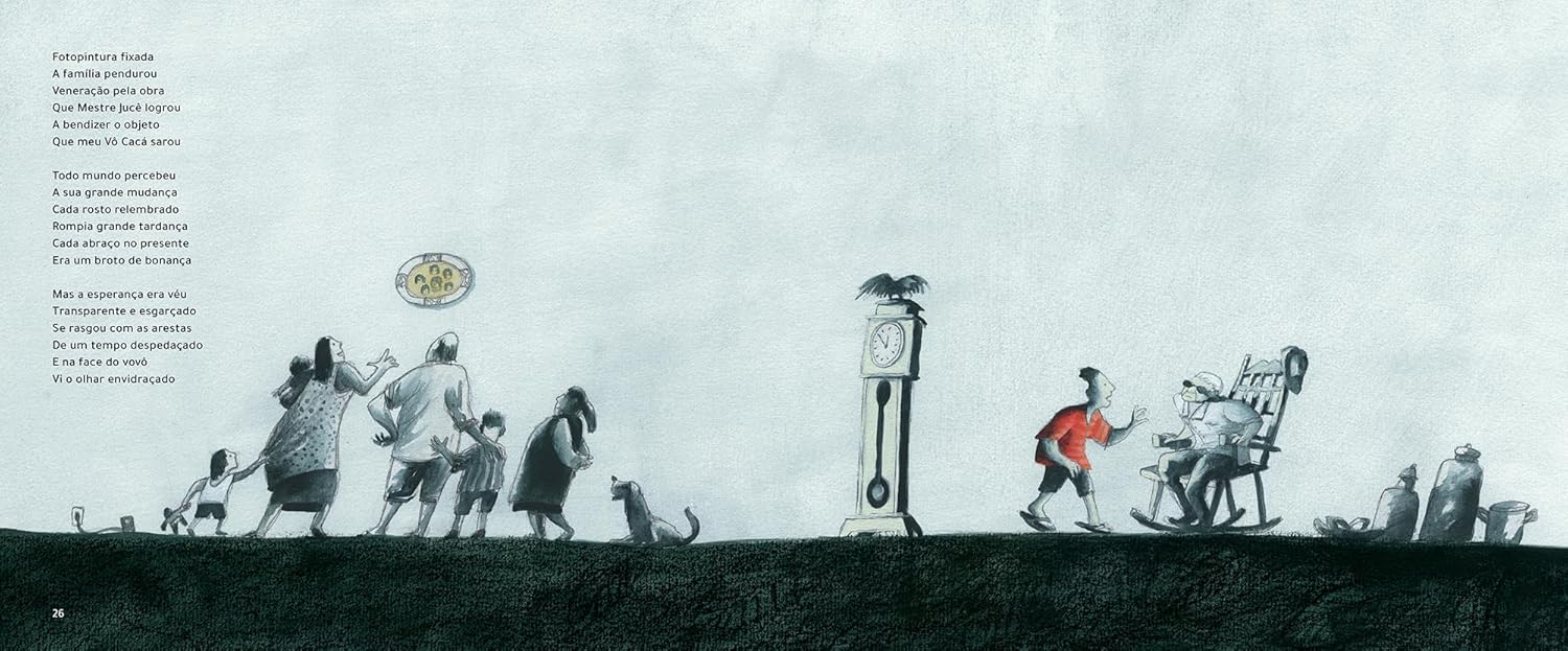 Ilustração de 'Bento vento tempo', vencedor do Jabuti 2025