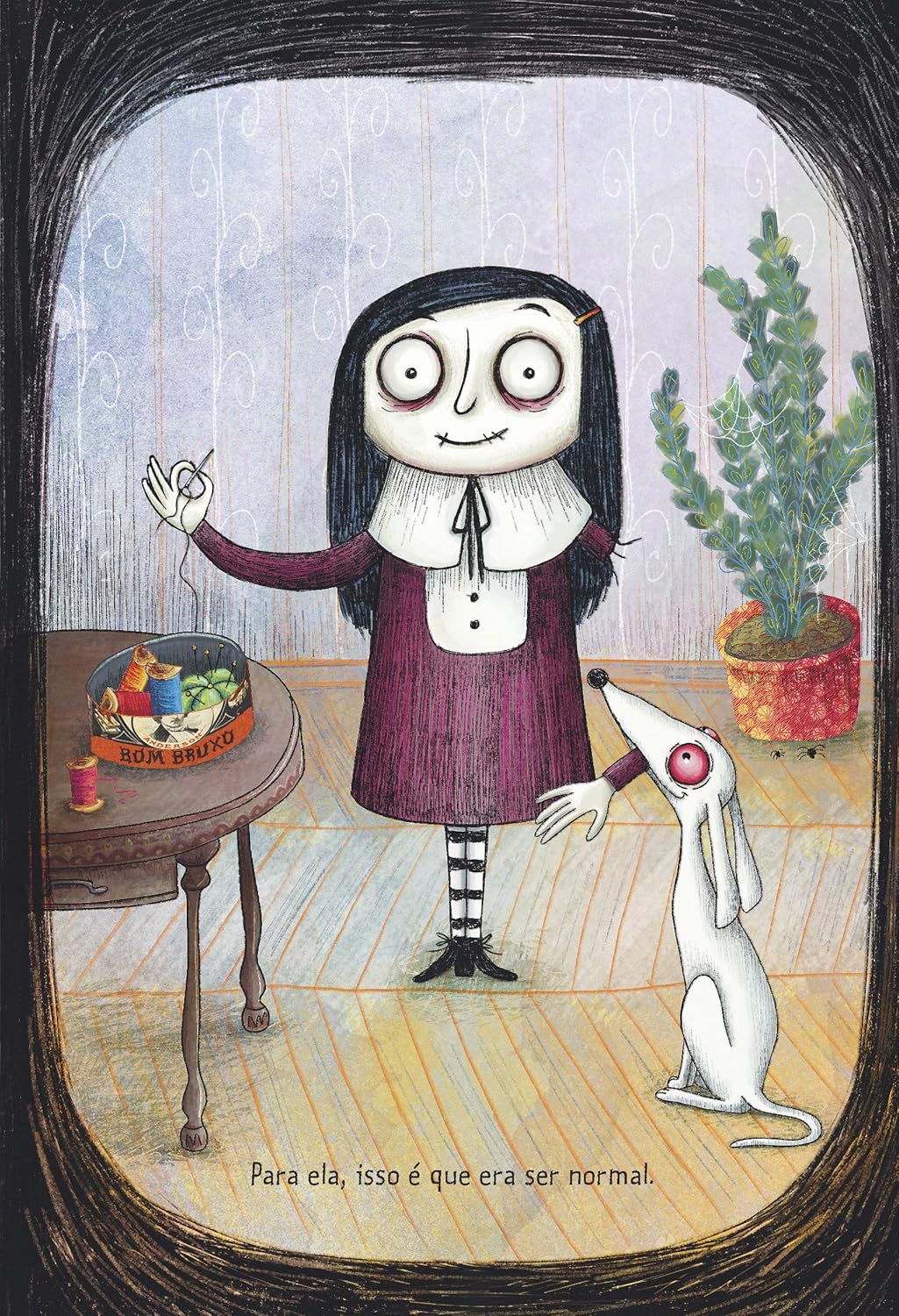 Mortina, a menina-zumbi não podia ser vista por aí...