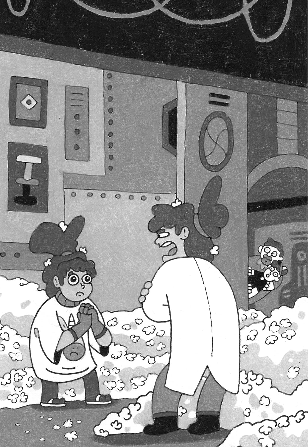 Ilustração de 'O ano em que criei um mundo do zero'