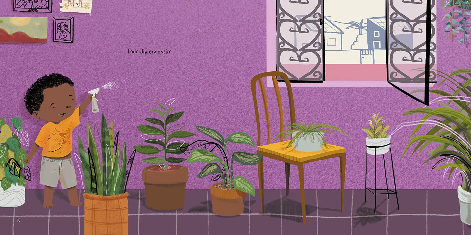 Ilustração de 'Aqui e aqui'