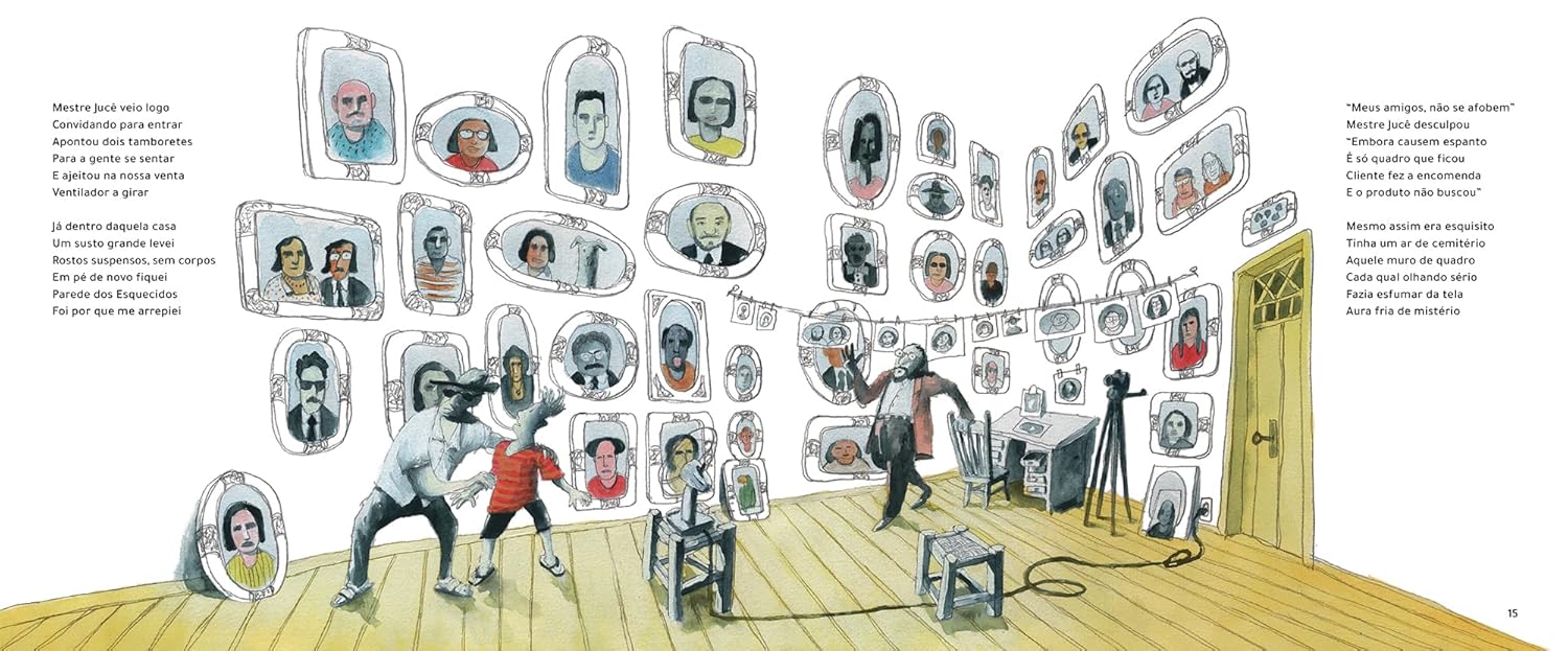 Ilustra&ccedil;&atilde;o de Bento vento tempo