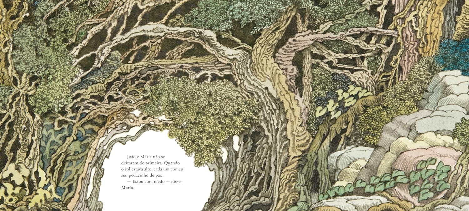 A floresta amea&ccedil;adora de Joaoa e Maria