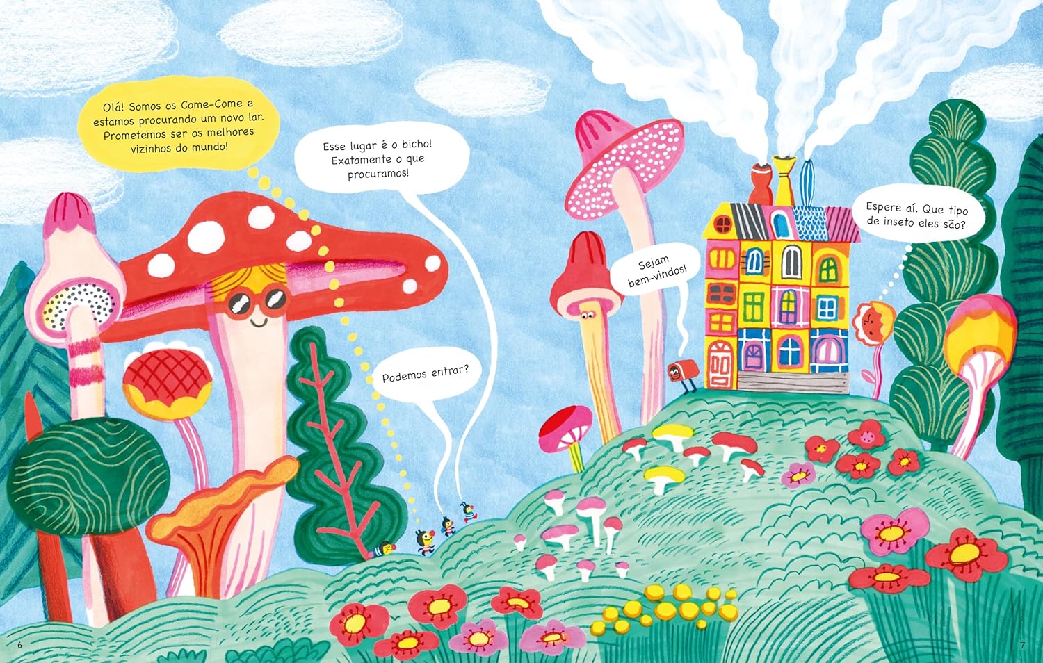 Ilustra&ccedil;&atilde;o de 'Os melhores vizinhos'