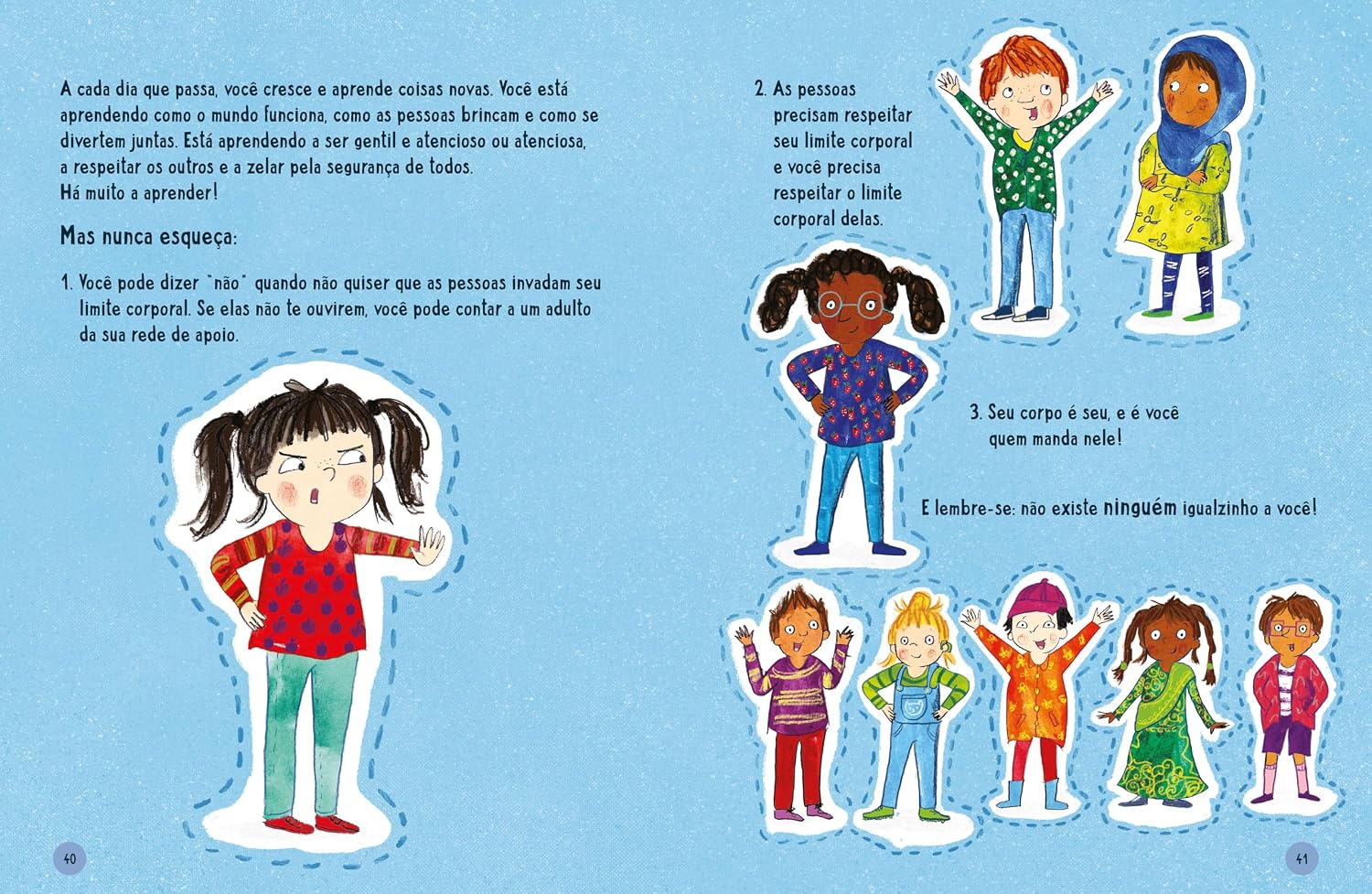 Vamos falar sobre limite corporal, consentimento e respeito?