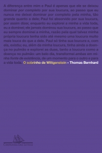 O sobrinho de Wittgenstein