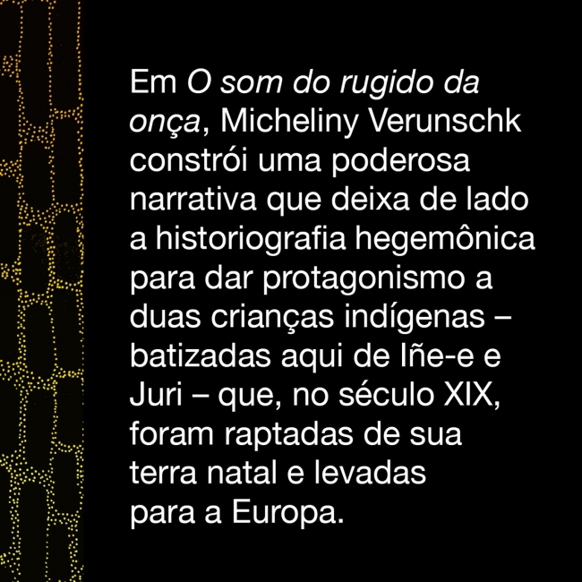 O som do rugido da onça Vencedor Jabuti 2022 Micheliny Verunschk Grupo Companhia das Letras O som do rugido da onça Vencedor Jabuti 2022 Micheliny Verunschk Grupo Companhia das Letras
