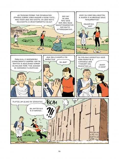 O mundo de Sofia em quadrinhos (vol. 1) - Jostein Gaarder - Grupo ...