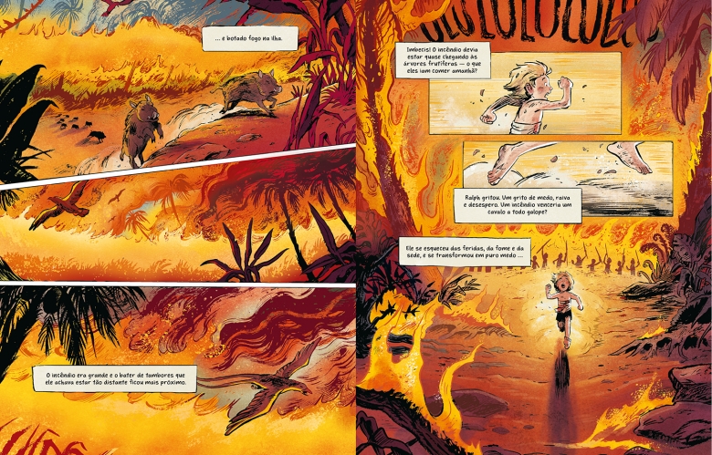 Senhor das Moscas (Edição em quadrinhos) - William Golding - Grupo ...