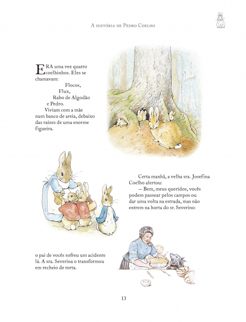 As aventuras de Pedro Coelho - Beatrix Potter - Grupo Companhia das Letras